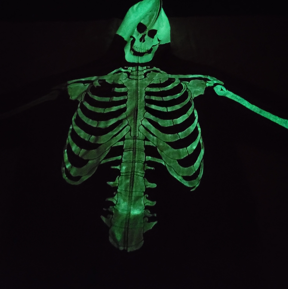 LRG 'Dead Serious' Glow In The Dark Zip-Up Made Famous By Kenye West